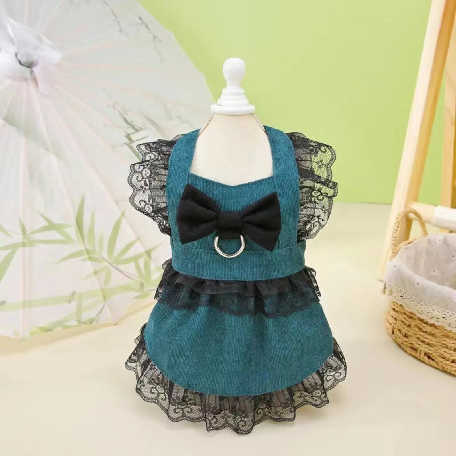 Summer Dress For Dog Pet Clothing Dog Lace Suspender Skirt Cats PUppy Cute Dog Costume Supplies Dogs Pet Clothes