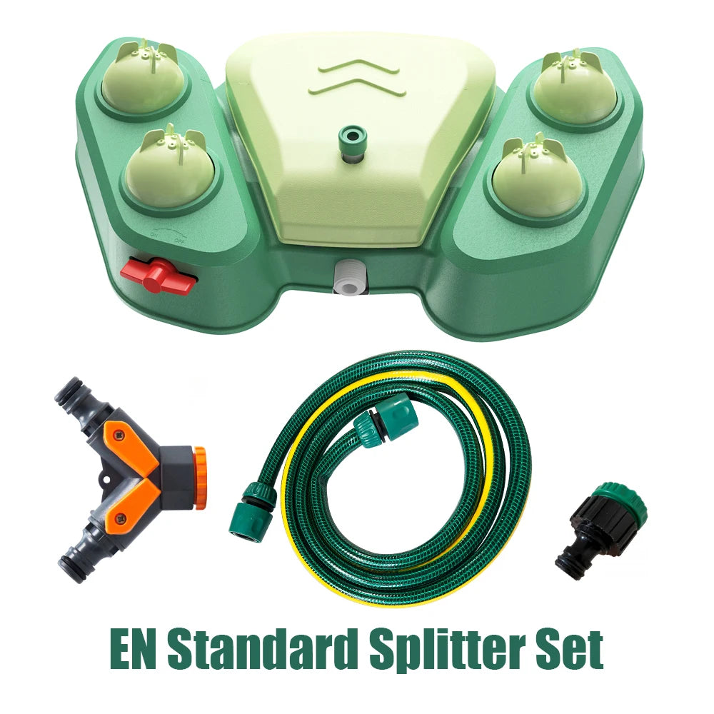 Outdoor Water Sprinkler for Pet, Water Sprinkler for Dogs, Easy Large or Small Pet, Drinking Playset, Dogs Toys for Summer Water