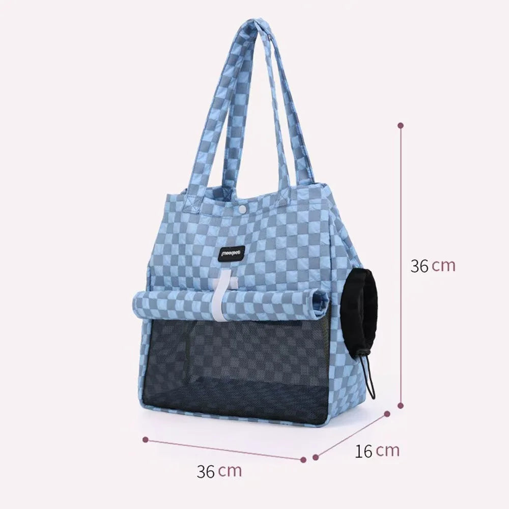 Pet Cat Carrying Bag Cat Travel Shoulder Backpack Pet Portable Windproof Backpack Can Be Exposed Bag