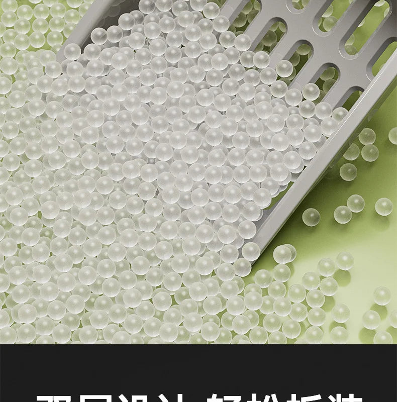 Cat Litter Box with Cat Litter Spatula Semi-enclosed Sandbox for Cats Rabbit Small Animals Cat Tray Kittens Litter Bedpans