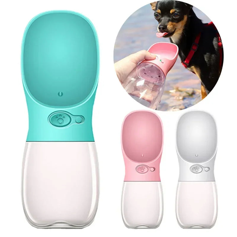 Portable Leakage-proof Water Bottle and Outdoor Water Bowl for Small, Medium and Large Pet Dogs Pet Products