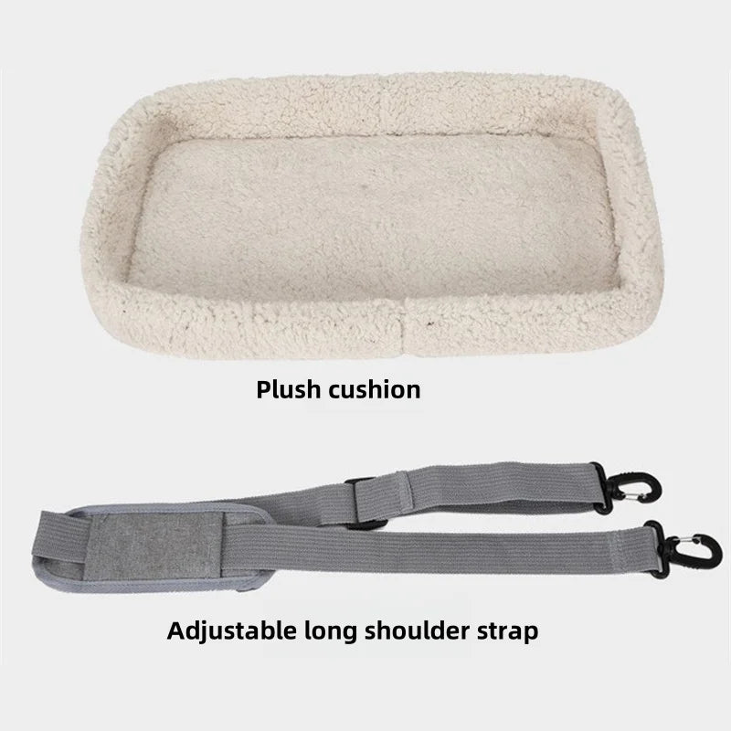 1 Foldable Pet Tote Bag - Portable, Breathable, Large Capacity, Handheld/Horizontal/Car Seat, Suitable for Cats and Puppies, Ful