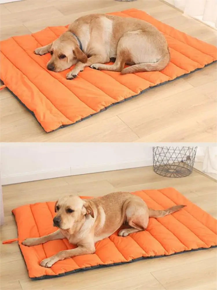 Portable Pet Mat Cat and Dog Mat Outdoor Waterproof Dog Beds for with Storage Carry Bag Outdoor Camping Easy To Clean Mat