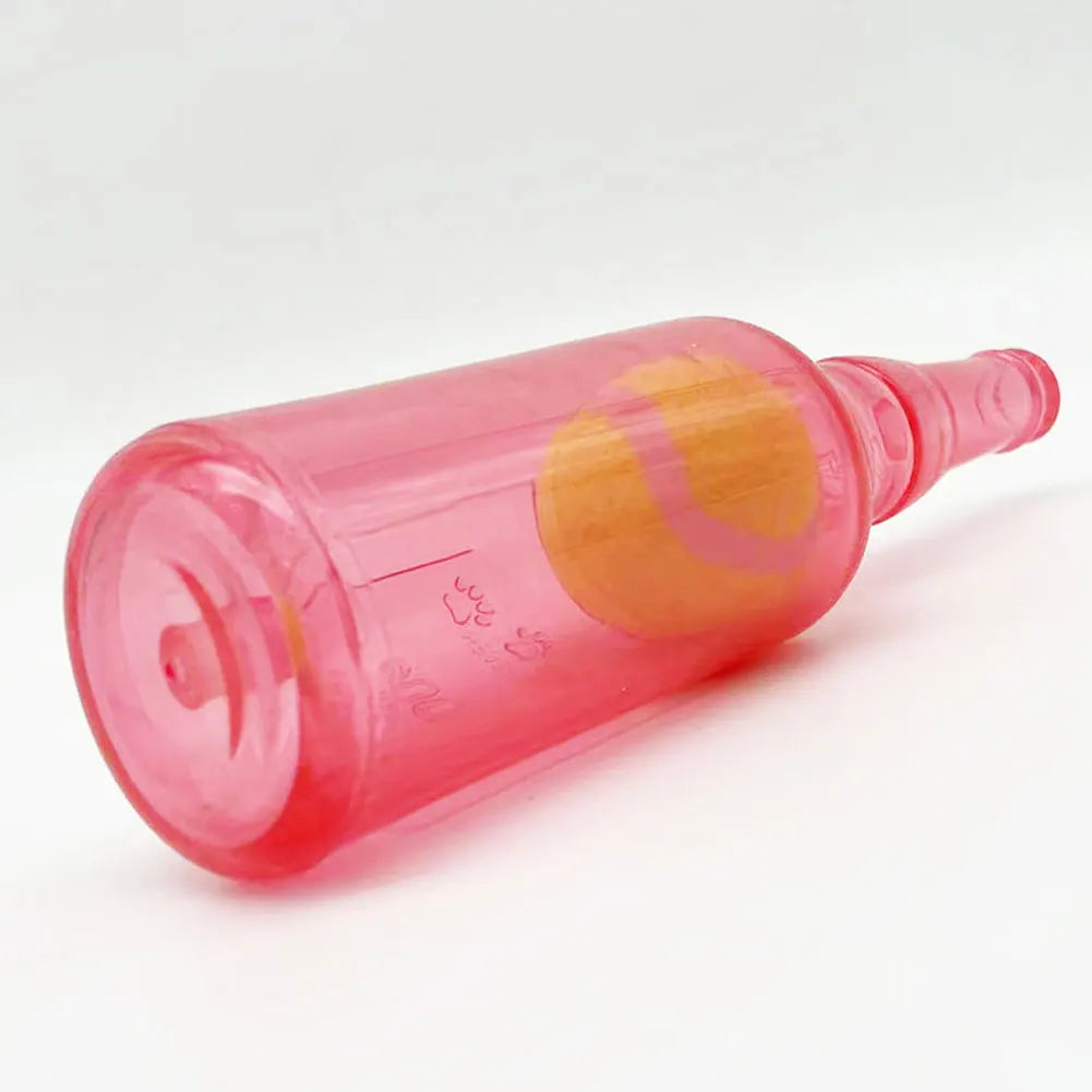 Pet Dog Toys Potable Anti-stress Pet Toys Plastic Water Bottle Crunchy Toys with Ball For Indoor Outdoor For Cat Kittens