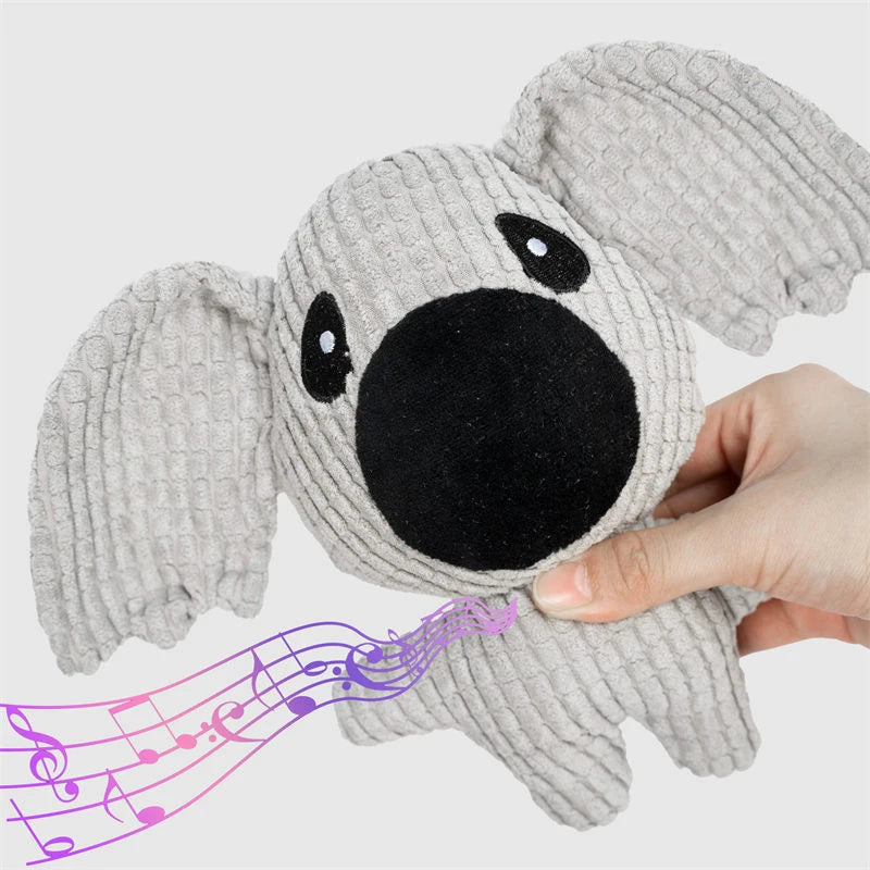 Pets Dogs Plush Toys Cute Cow/Pig/Lion Animal Model Squeak Dog Toys For Medium Small Dogs Cat Bite-Resistant, Soft, Durable Safe