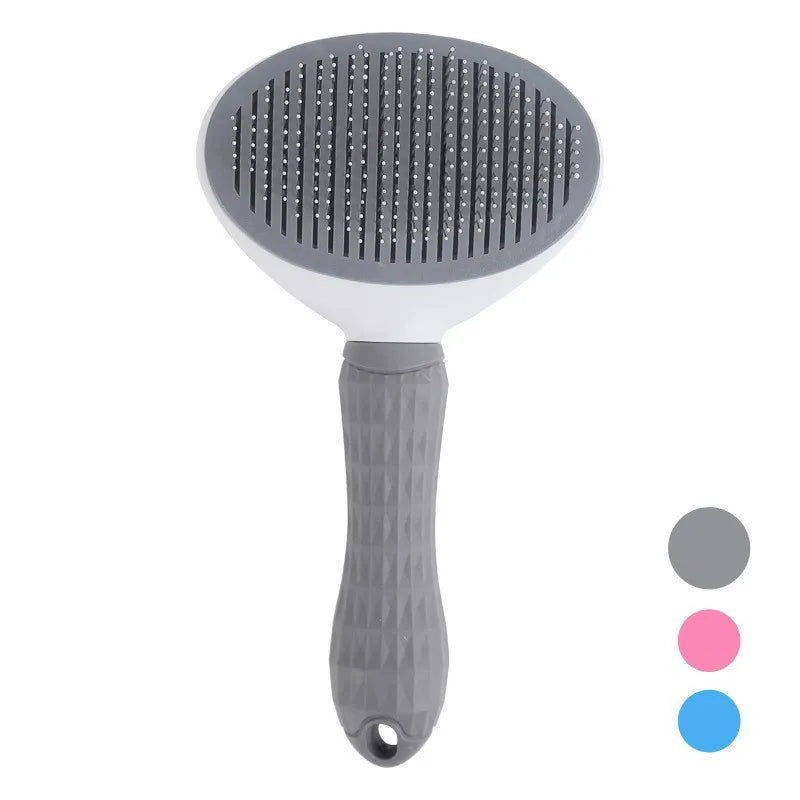 Go to Furless Pet Hair Brush for grooming dogs' hair and pet cats' fur. This is a special tool for cleaning long-haired pets.