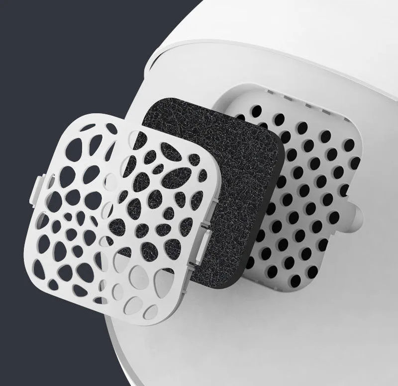 Cat litter box, super large size, fully enclosed cat toilet, deodorizing and splash proof cat feces box, deodorizing cat litter