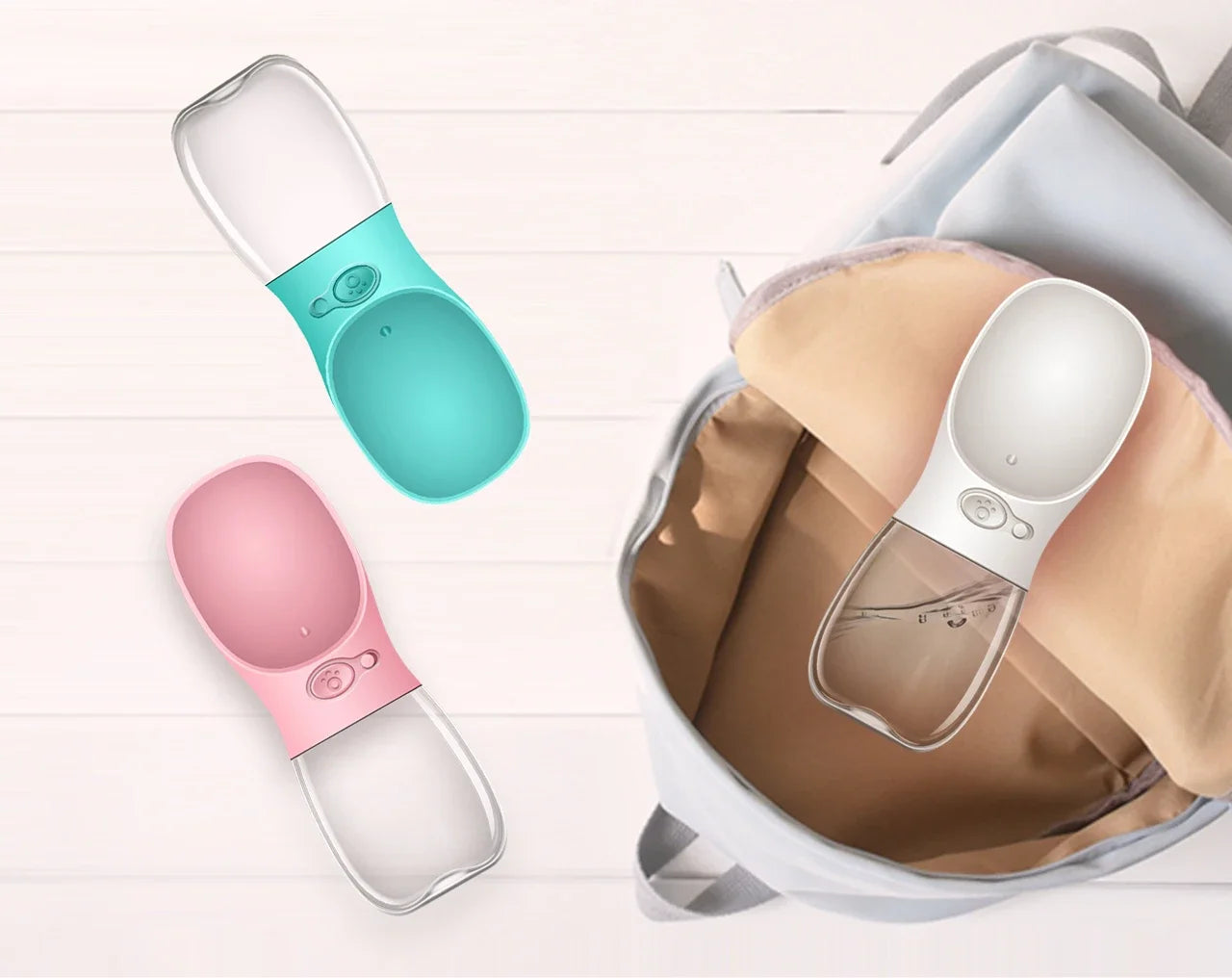 Pet Dog Water Bottle Portable Bottle for Small Medium Large Dog Drinking Feeder Outdoor Travel Water Bowl Pet Product Dispenser