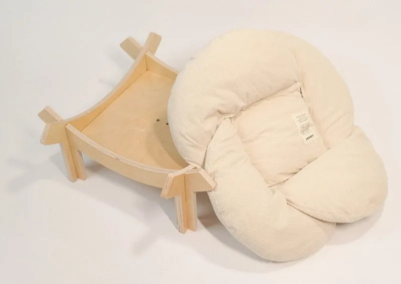 Petal Cat Bed Nest Mat Indoor Sleeping Cushion Small Dog Bed Nest Cats Portable Kitten Soft Beds Comfortable Pets Supplies