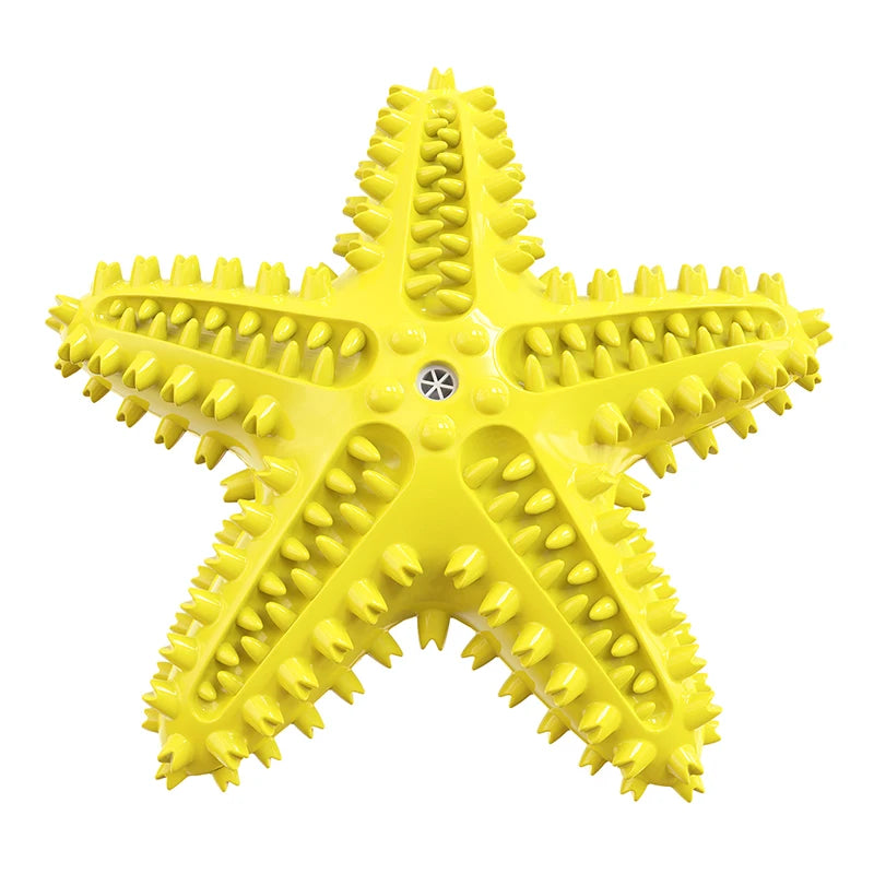 Dog Toys For Large Dogs Tooth Cleaning Chew Funny Interactive Training Starfish Toy Accessories Squeaky Toys TPR Toys Beagle