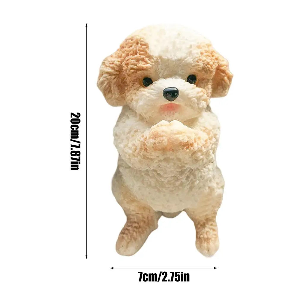 Cat Fidget Toy for Kids Sensory Toys Squeeze Toys Desk Decor Cat Dog Shape Collectible Figurines Toys Soft Flocking Fidget Toy