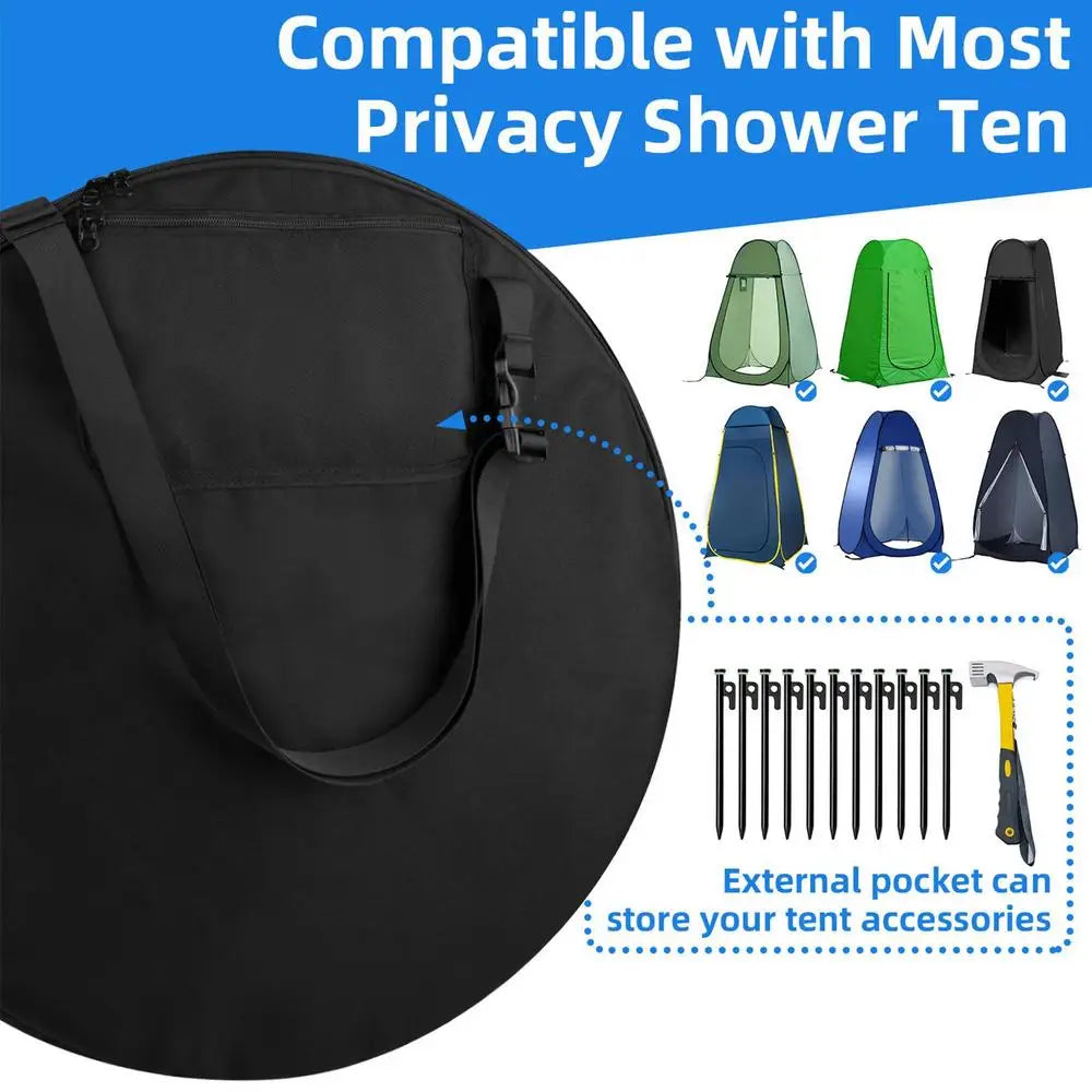 Carry Bag For Tent Portable Changing Room Storage Bag Privacy Tent Replacement Carry Bag Nylon Fabric Storage Tool