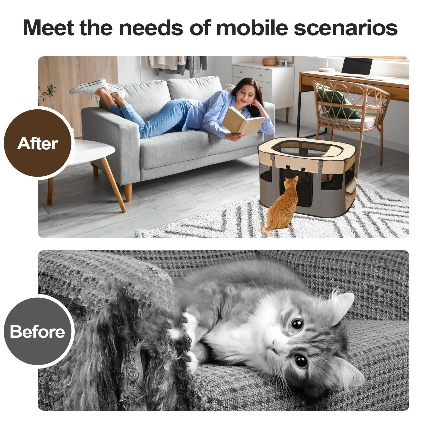 Pet fence Dog Enclosure Foldable Puppy Playpen Portable Pet Tent Large Enclosure Summer Pet Tent For outdoor and indoor