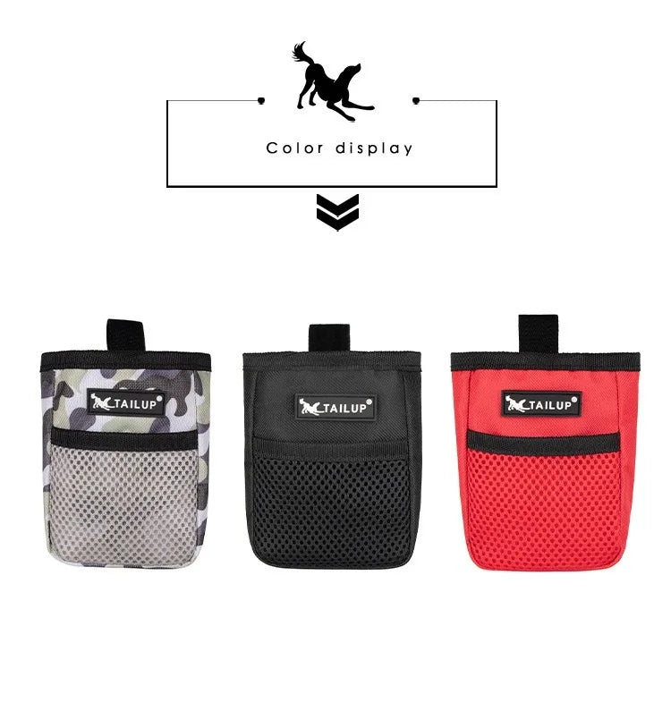 Pet Supplies Outdoor Portable Training Dog Snack Training Bag Dog Training Pouch Delicious Bag Treats Prizes Dog GXLYP01
