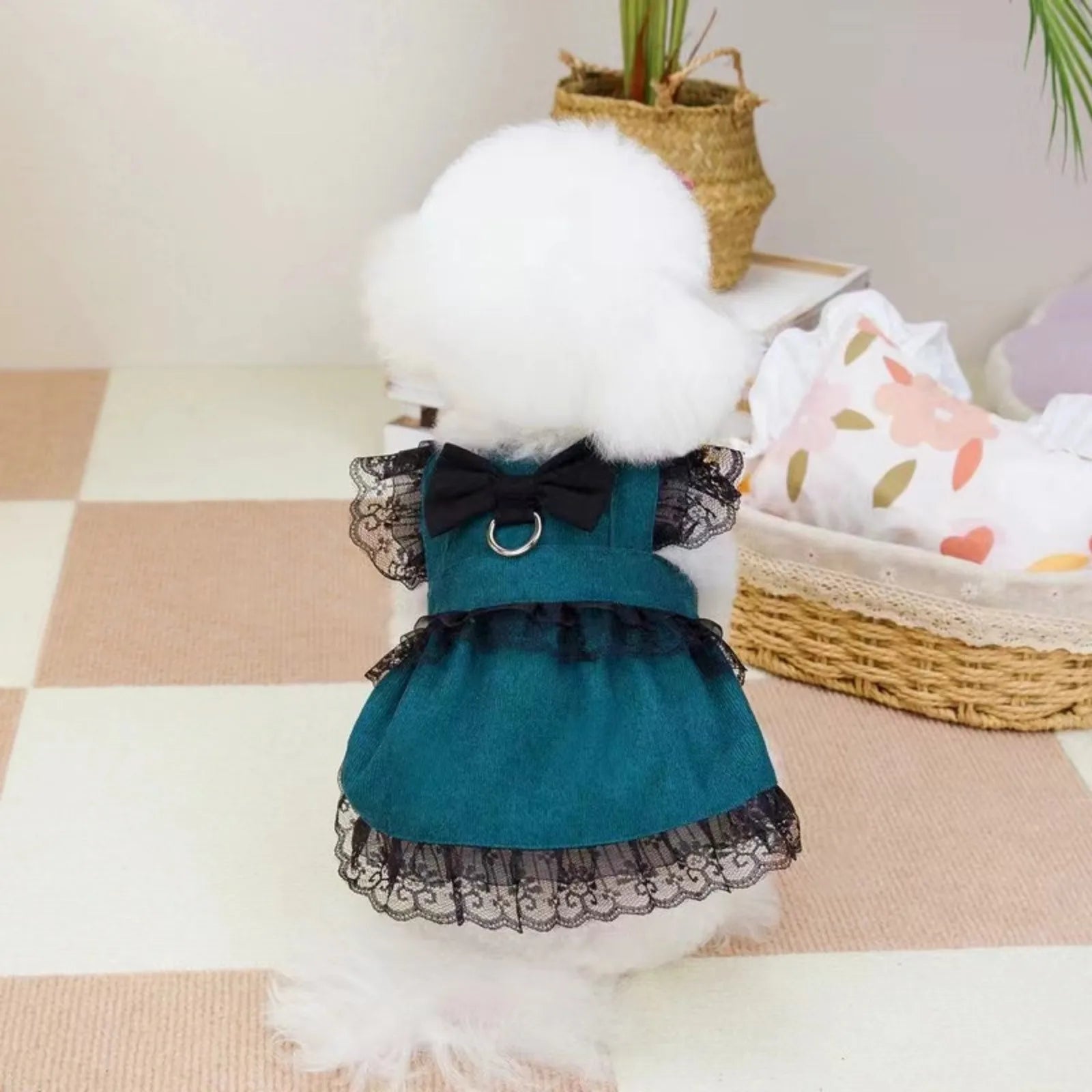 Summer Dress For Dog Pet Clothing Dog Lace Suspender Skirt Cats PUppy Cute Dog Costume Supplies Dogs Pet Clothes
