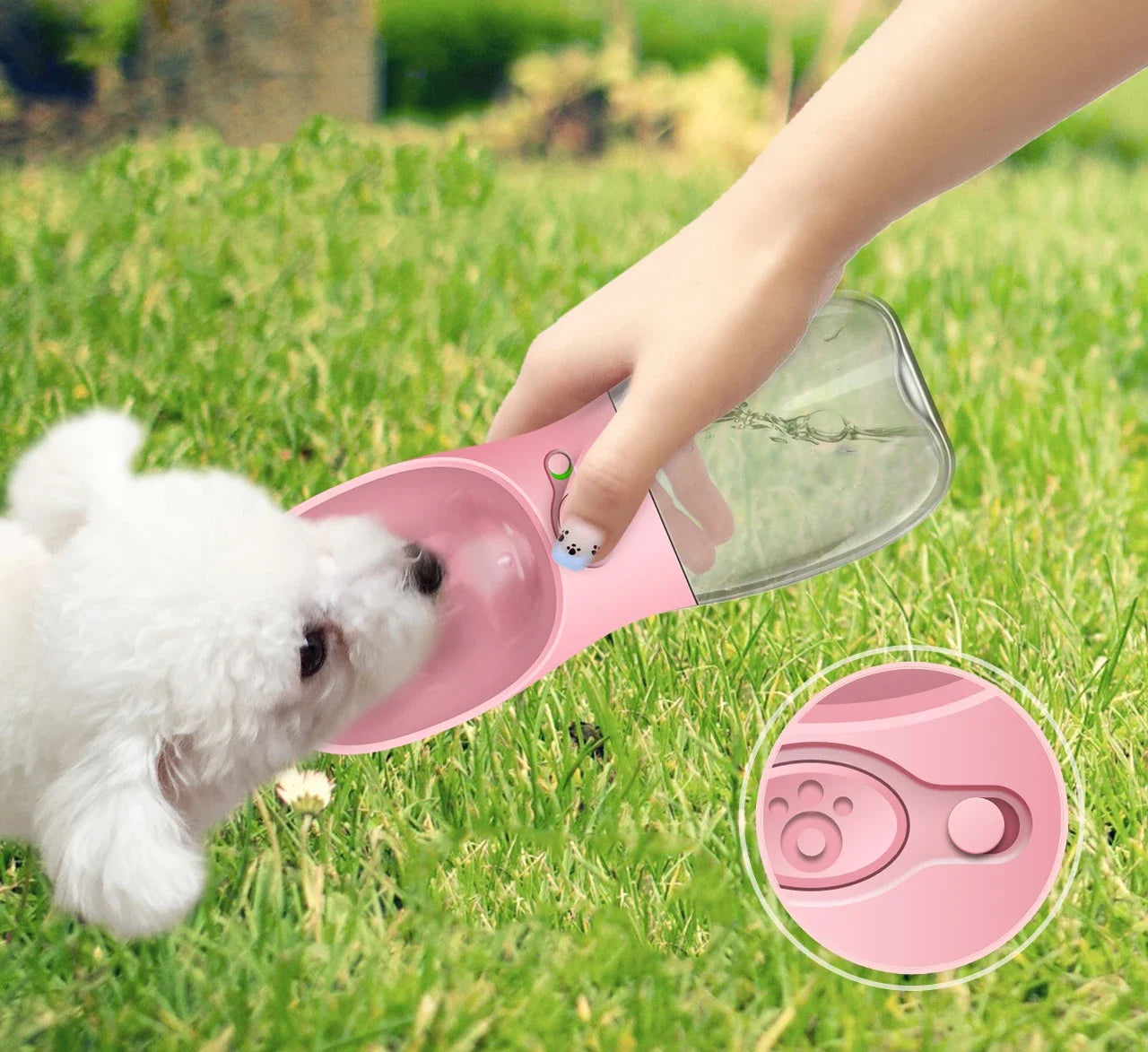 Portable Leakage-proof Water Bottle and Outdoor Water Bowl for Small, Medium and Large Pet Dogs Pet Products