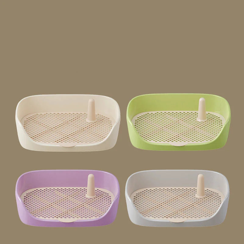 Pet toilet, dog litter box, cat litter box, semi enclosed pet toilet, large pet supplies with flushing function