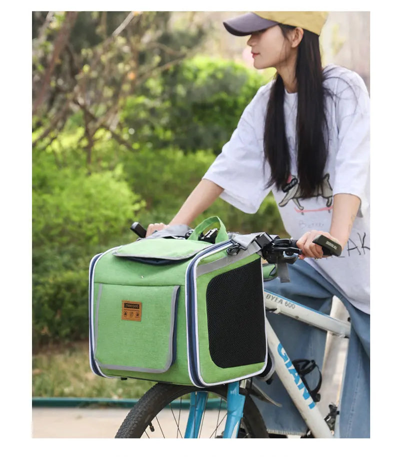 Bicycle Carrying Cat Bag Dog Bag Pet Bag Portable Backpack For Outdoor Use Suitable For Carrying Bicycles And Motorcycles