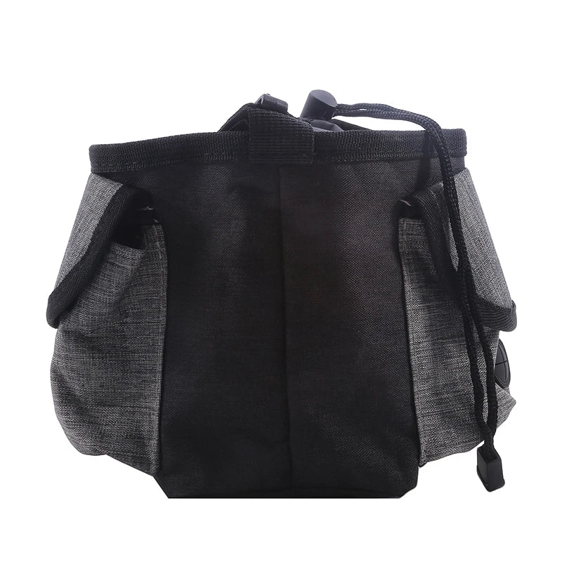 Portable Feeding Outdoor Pet Dog Treat Pouch Portable Dog Training Bags Pet Snack Food Container Puppy Snack Reward Waist Bag