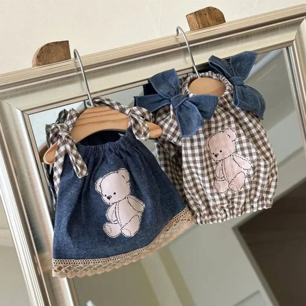 Pet Supplies Cute Dog Dress Cartoon Soft Cat Princess Skirt Breathable Thin Design Pet Clothes Spring