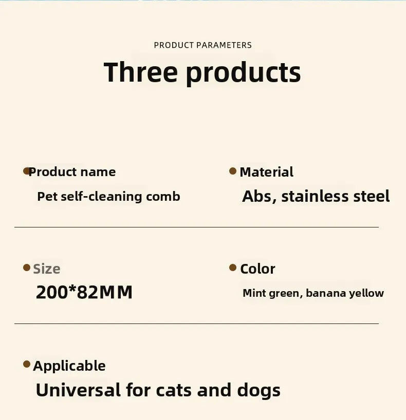 Go to Furless Pet Hair Brush for grooming dogs' hair and pet cats' fur. This is a special tool for cleaning long-haired pets.