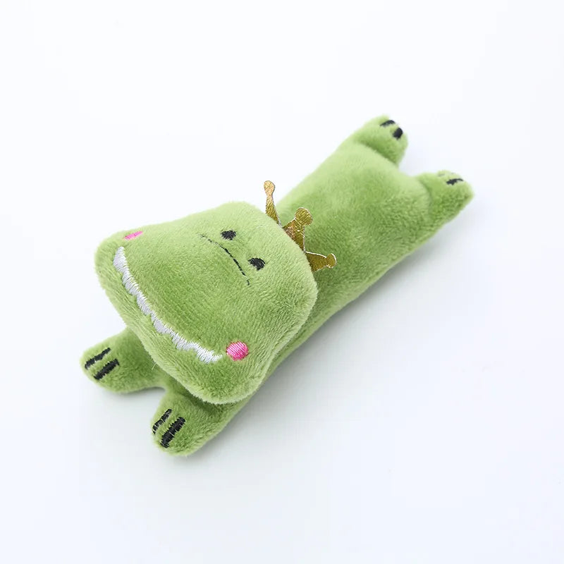 Cute Pet Dog Toys Chew Squeaker Animals Pet Toys Plush Puppy Honking Squirrel For Dogs Cat Chew Squeak Toy Dog Goods