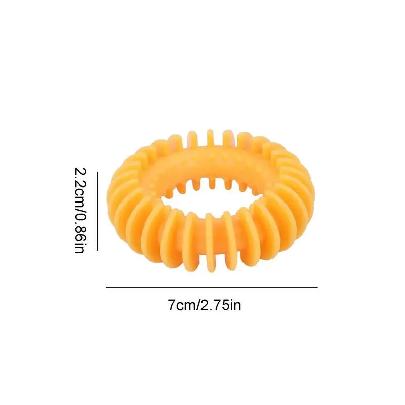 Teething Dog Toys For Puppies Interactive Rubber Dog Teething Toy Teething Rings Boredom And Stimulating Puzzle Toy Interactive