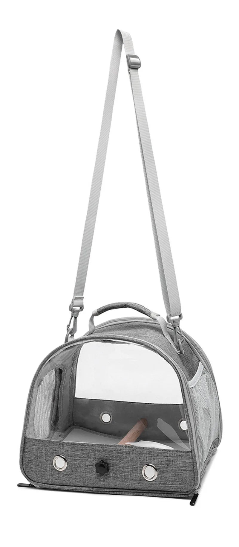 Pet Portable Travel Bag Outdoor Breathable Small Animal Carriers Equipment Zipper Double Open Oxford Small Pet Outing Supplies