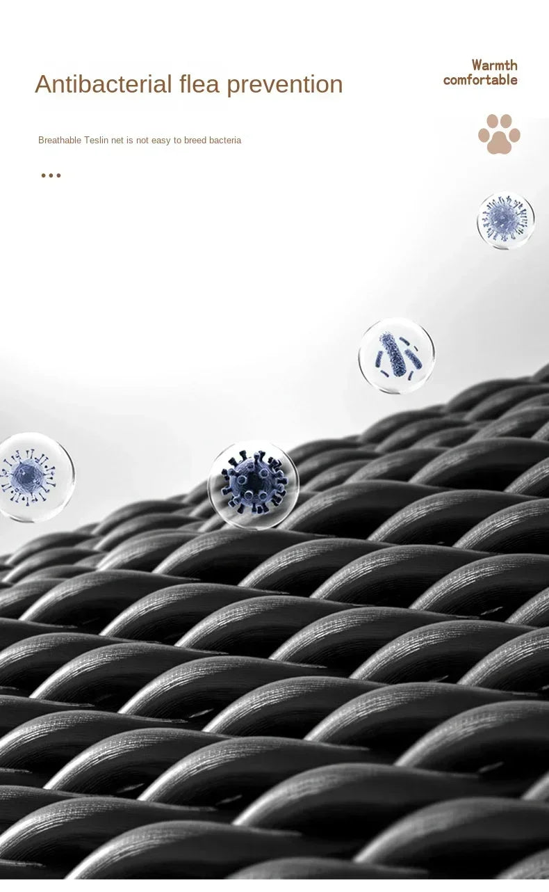 Pet Camping Bed Elevated Bed for Dogs Folding Puppy Camping Bed Cat House Portable Removable Washable Puppy Beds Dog Hammock