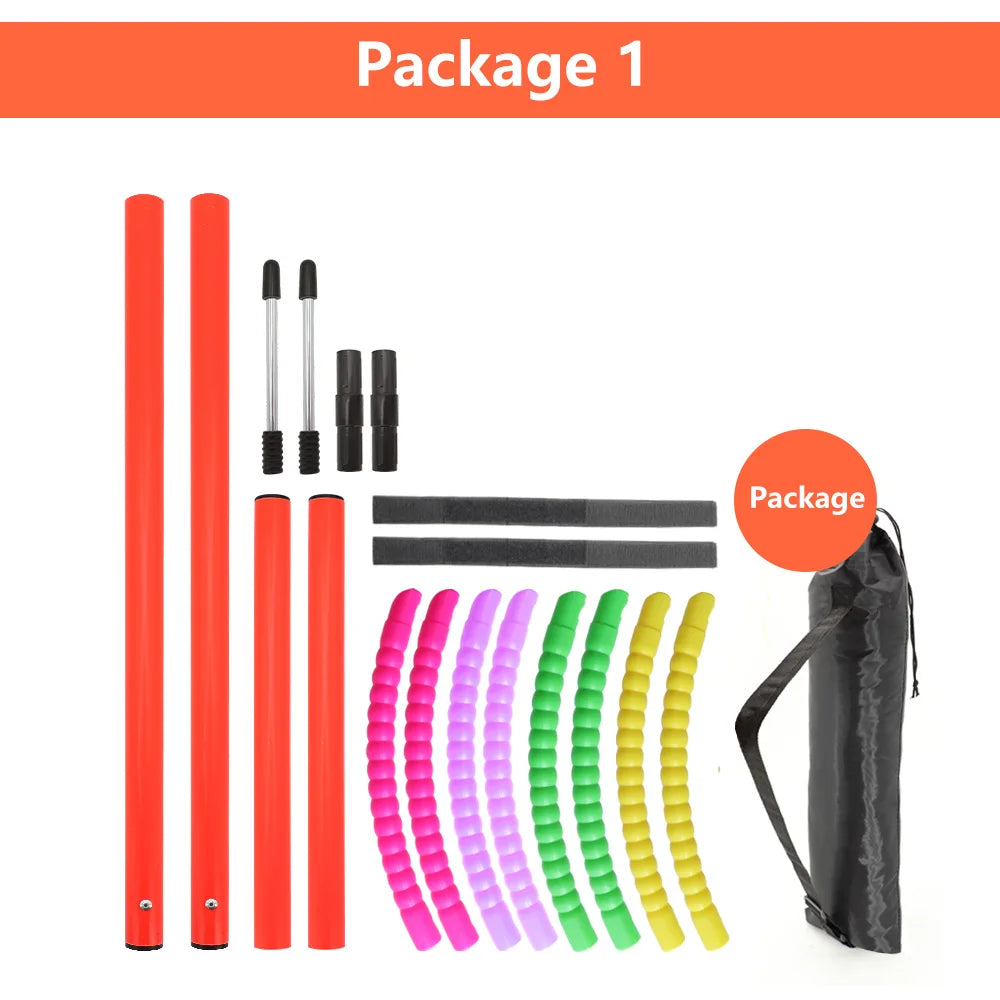 Dog Training Product Equipment Portable Dogs Jumping Tool Outdoor Dogs Running Stake Sports Stakes Pole Pet Agility Equipments