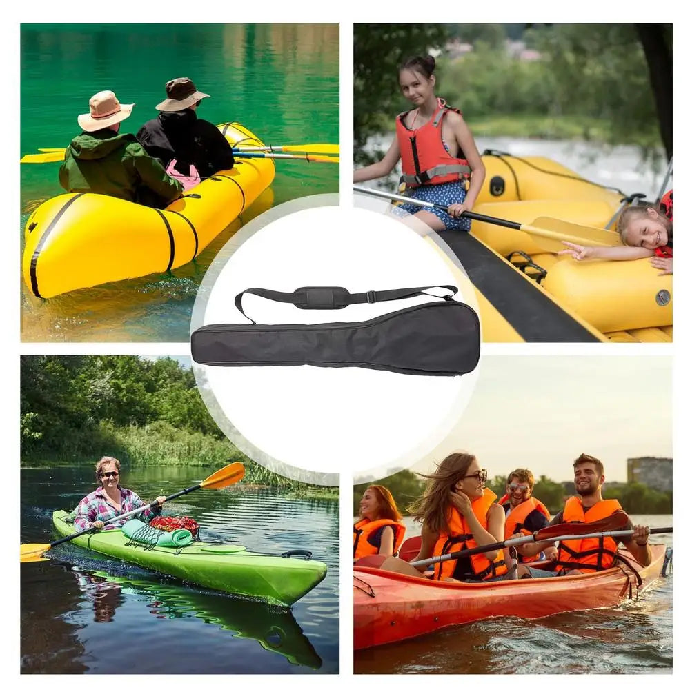 Kayak Paddle Carrying Bag Kayak Paddle Organizer Bag Waterproof Bag For Dual-Head And Three-Section Paddle Adjustable Strap