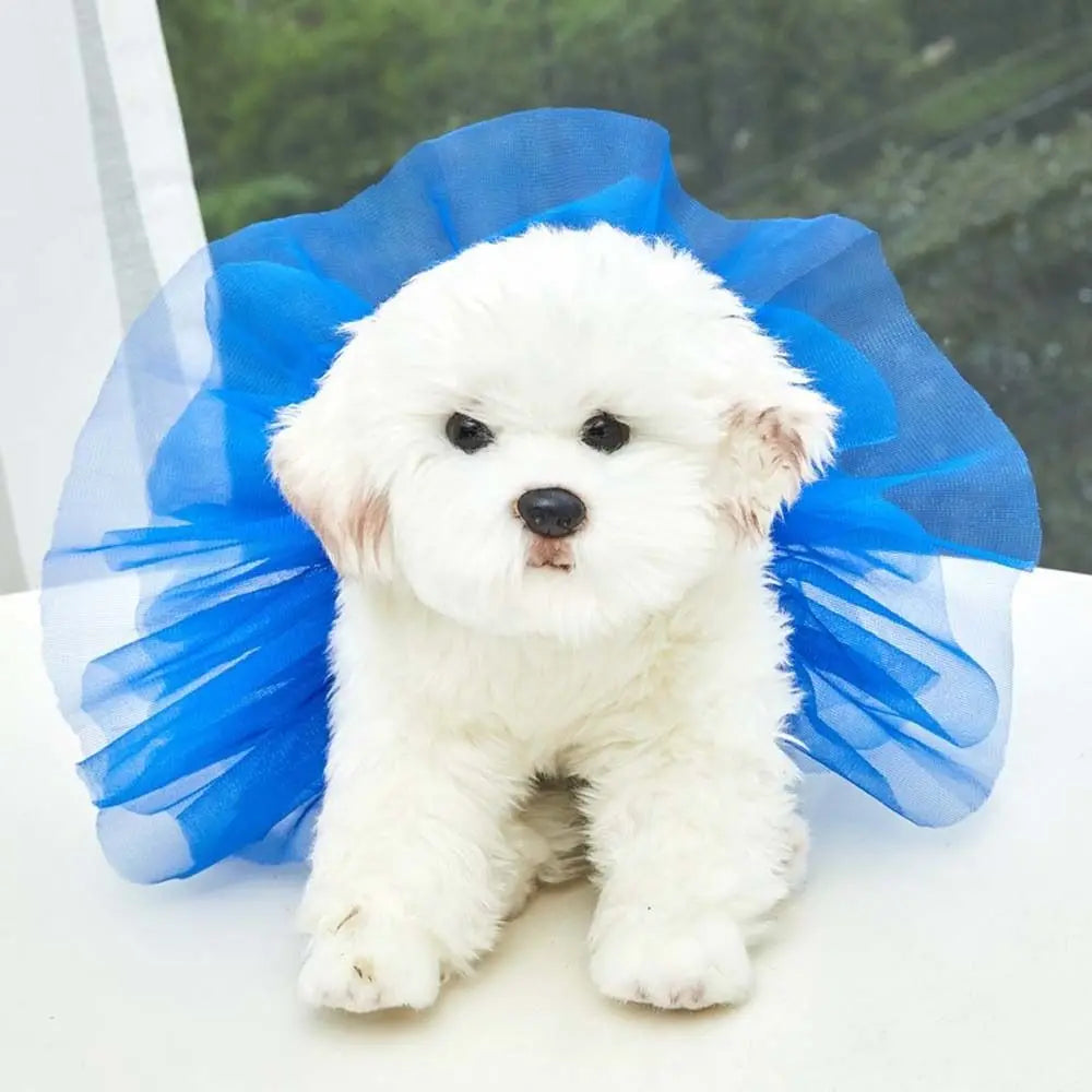 Fashion Tutu Dress Apparel For Small Medium Dog Teddy Schnauzer Pet Costume Pet Supplies Dog Dress Dog Skirts Puppy Clothes
