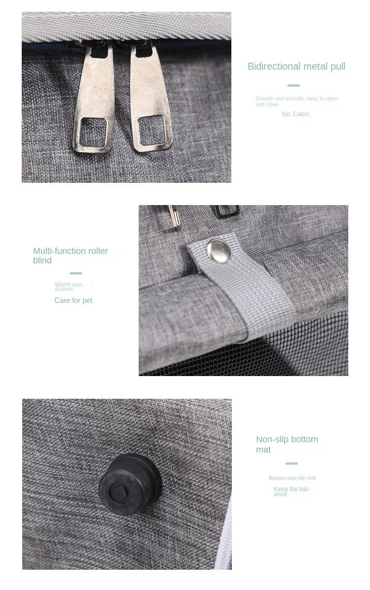 Pet Carrier Backpack Portable Fo Cats & Dogs Bicycle Carrying Cat Bag Dog Bag suitable For Carrying Bicycles And Motorcycles