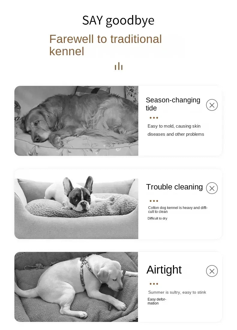 Pet Camping Bed Elevated Bed for Dogs Folding Puppy Camping Bed Cat House Portable Removable Washable Puppy Beds Dog Hammock