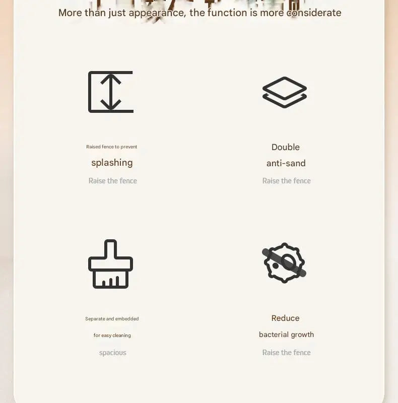 Cat Litter Box with Cat Litter Spatula Semi-enclosed Sandbox for Cats Rabbit Small Animals Cat Tray Kittens Litter Bedpans