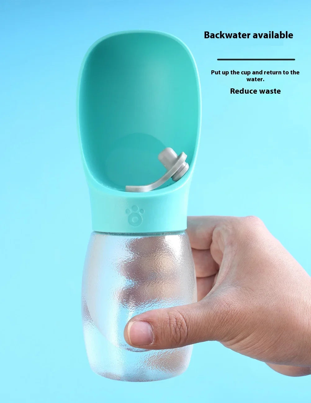 Portable Dog Cat Water Bottle Outdoor Leak Proof Travel Water Dispenser Lightweight Pets Drinking Supply for Hiking Walking