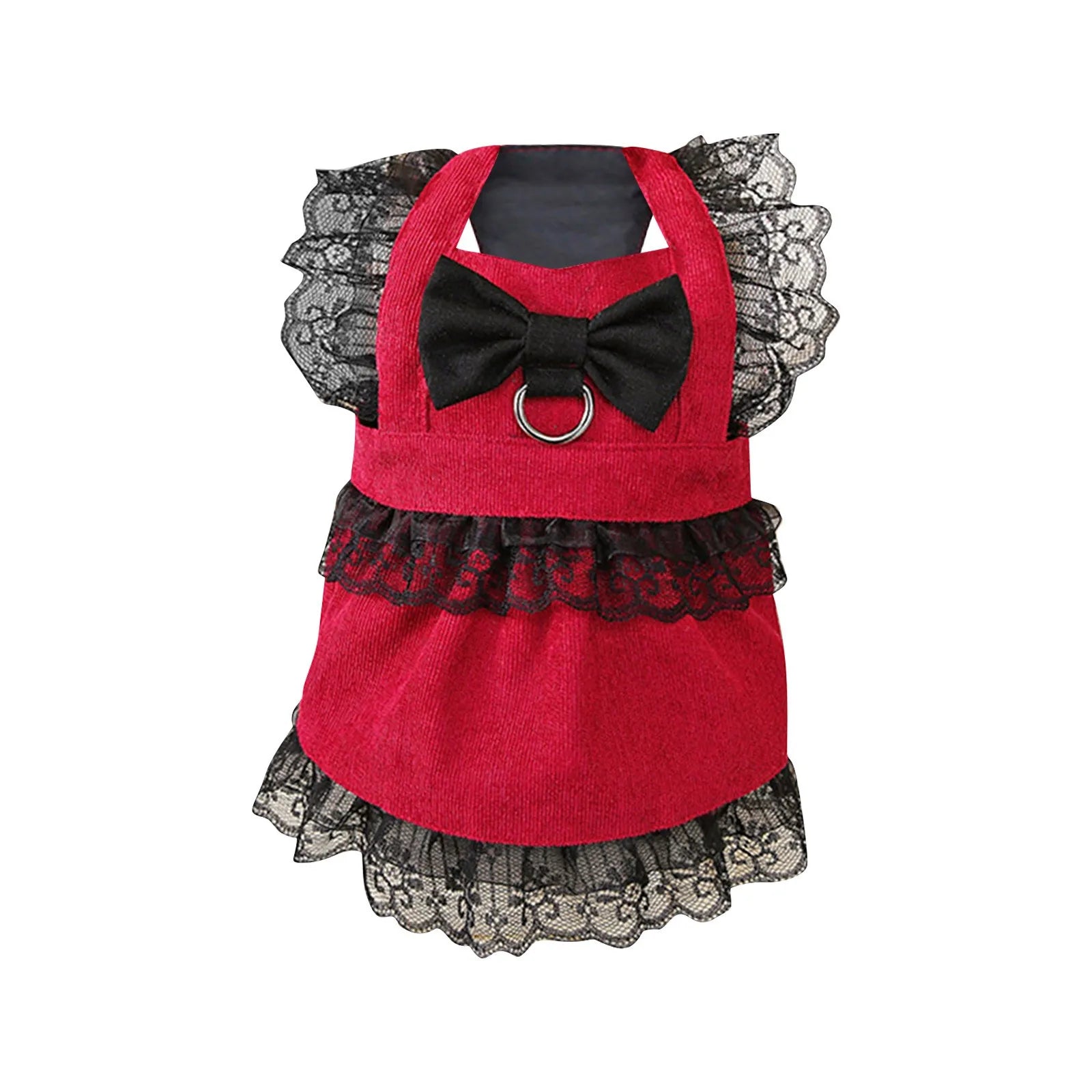 Summer Dress For Dog Pet Clothing Dog Lace Suspender Skirt Cats PUppy Cute Dog Costume Supplies Dogs Pet Clothes