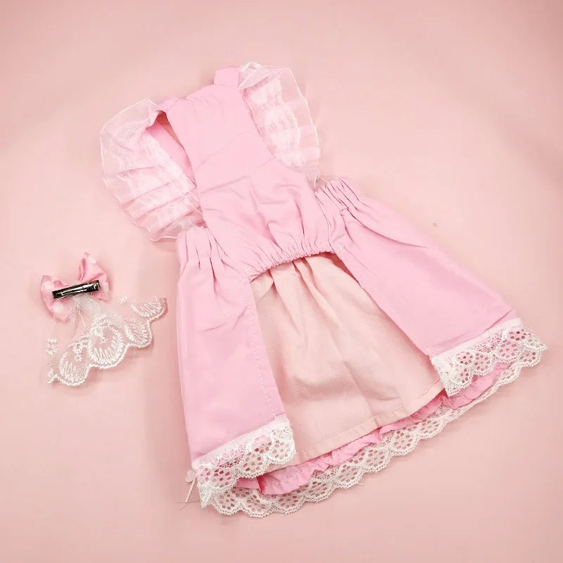 Cat Dress Clothes Pet Dog Bowknot Wedding Suit Dress Cat Dog Dress Teddy Gauze Skirt Puppy Clothes Pomeranian Cat Princess Skirt