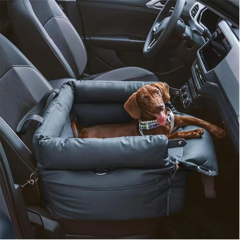 Portable Car Pet Bed - Practical and Convenient Washable Pet Travel Bed for Dogs and Cats - Easy To Clean Removable Jacket