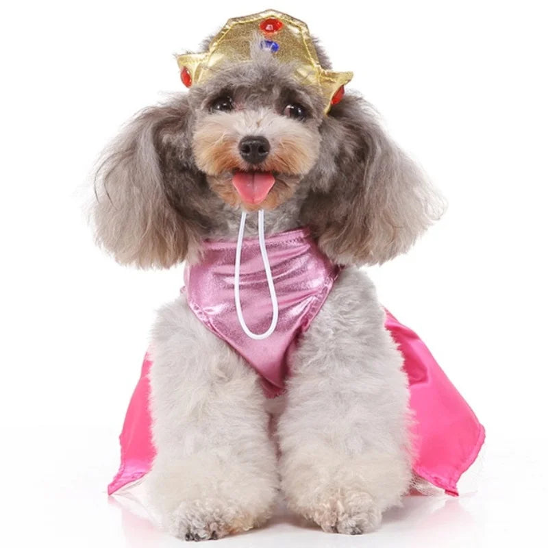 Dog Dress Puppy Luxury Skirt Summer Pet Princess Clothes Sweet Dog Clothes for Small Dogs Pet Floral Dog Skirt Fancy Cat Dress
