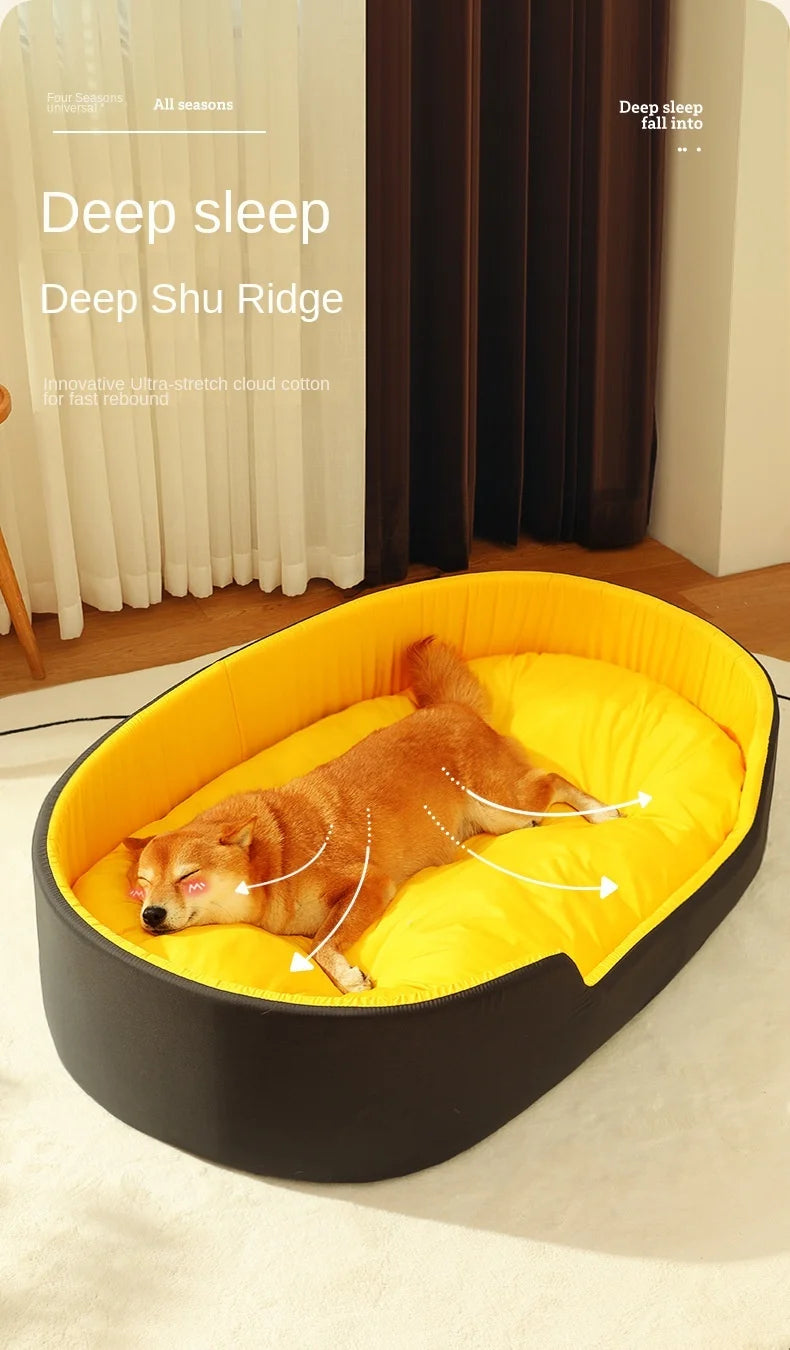 Pet Dog Bed Four Seasons Universal Big Size Extra Large Dogs House Sofa Kennel Soft Pet Dog Cat Warm Bed S-XXL Pet Accessories