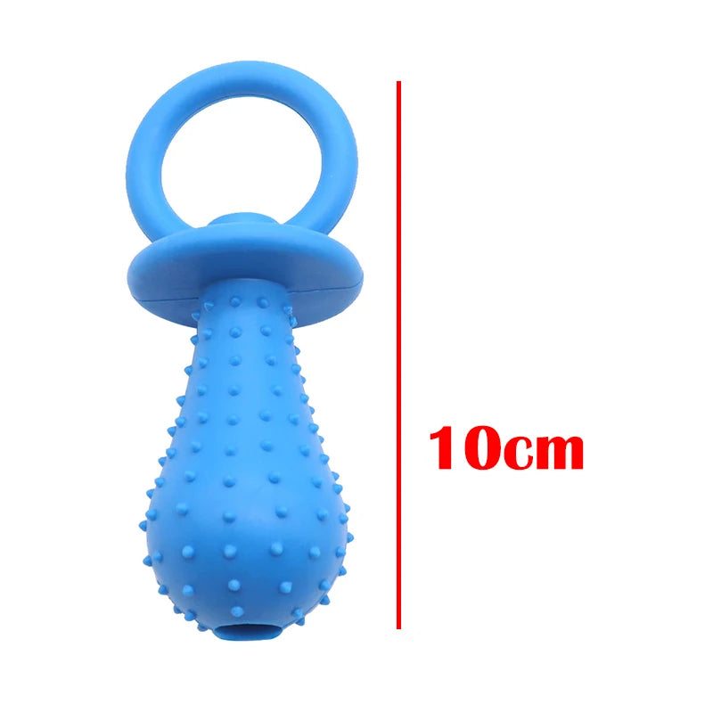 Pet Toys for Small Dogs Rubber Resistance To Bite Dog Toy Teeth Cleaning Chew Training Toy Ball Interactive Toys Pet Supplies