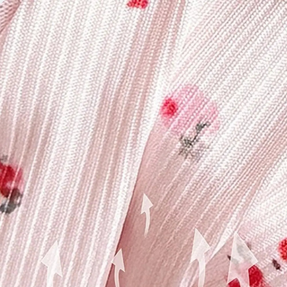 Pet Costumes Summer Thin Pet Floral Dress Sleeveless Comfortable Dog Skirt Breathable Puppy Sweatshirt For Small Dog Cat