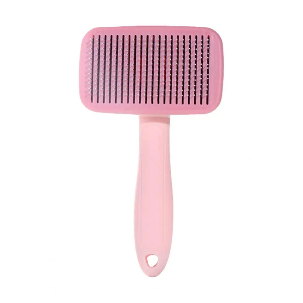 Pet Brush for Dogs Skin-friendly Pet Grooming Brushes for Shedding Cats Dogs Self-cleaning Comb Massage Tool for Puppy