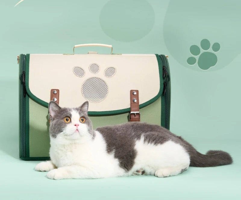 Multifunctional Outdoor Pet Shelter Portable Can Carry Two Shoulders Large Capacity Pet Travel Backpack Pet Products Accessories