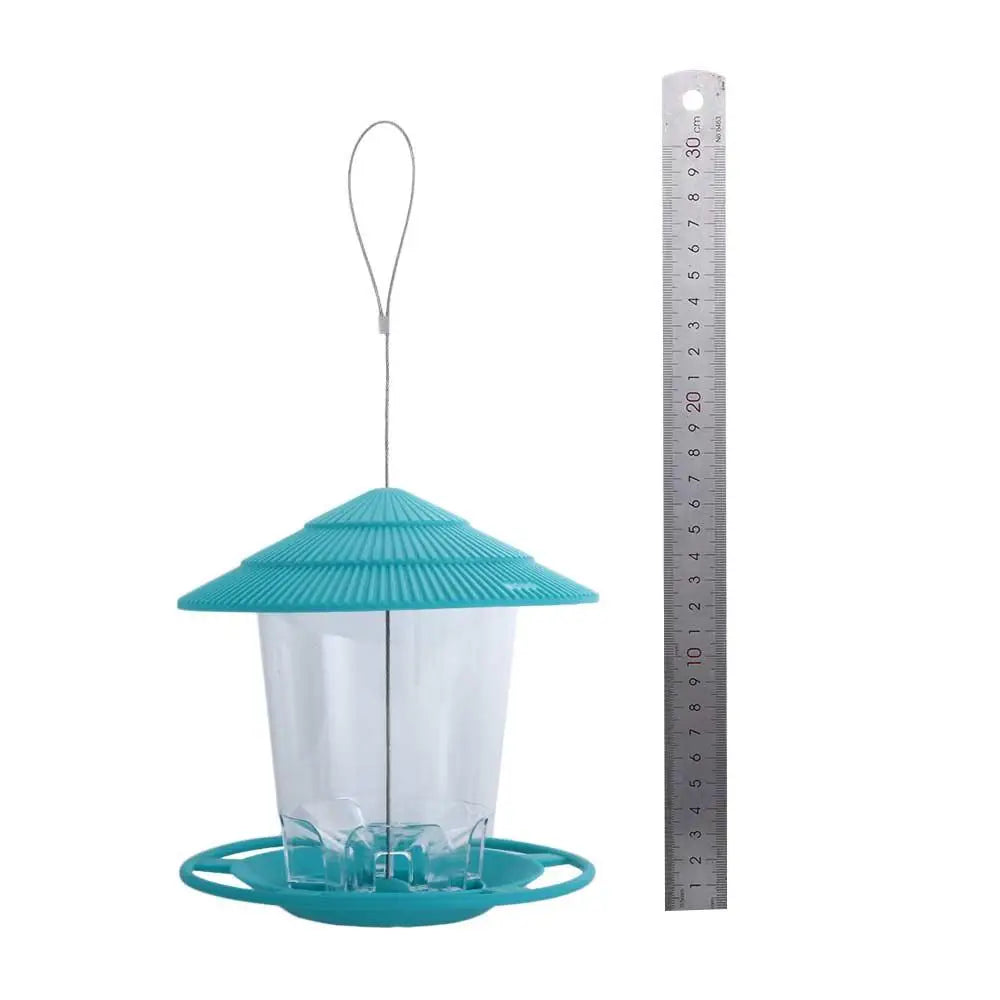 Gazebo Waterproof Outdoor For Pet Garden Feed Station Food Container Feeding Tool Bird Supplies Bird Feeder