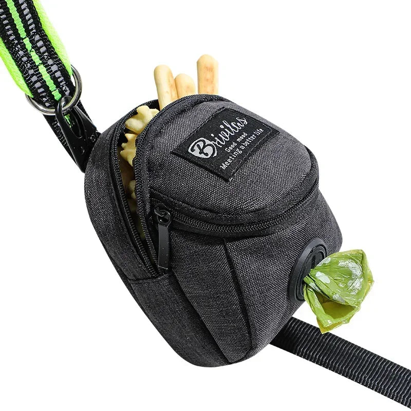 Multifunctional Portable Pet Treat Pouch Poop Dispenser Dog Training Bag Durable Outdoor Pet Accessories for Dogs and Cats