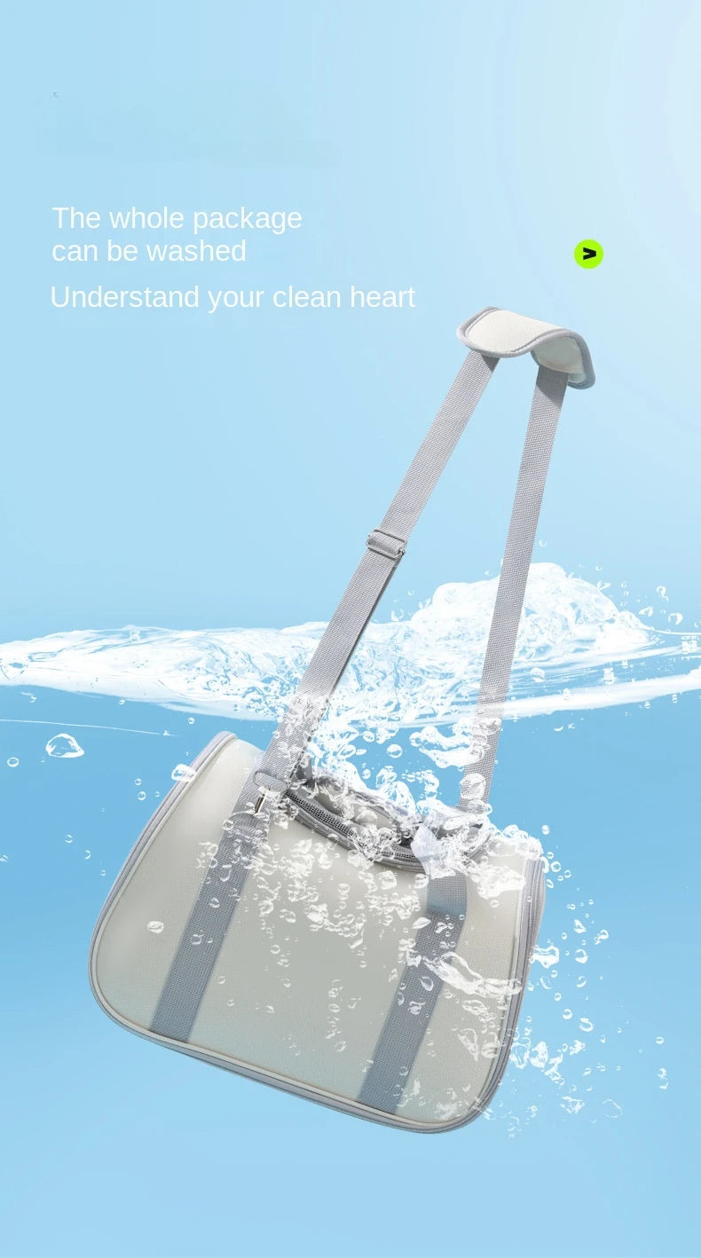 Pet Outing Portable Cat Dogs Handbag Summer Breathable Carrier Travel Puppy Kitten Single Shoulder Bag Pet Carrying Bag Supplie