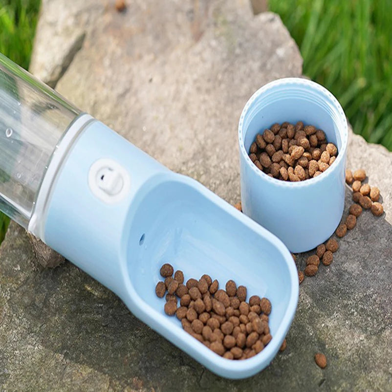 Dog outdoor water cup drinking water bottle portable pet outdoor accompanying water cup dog walking water feeder supplies