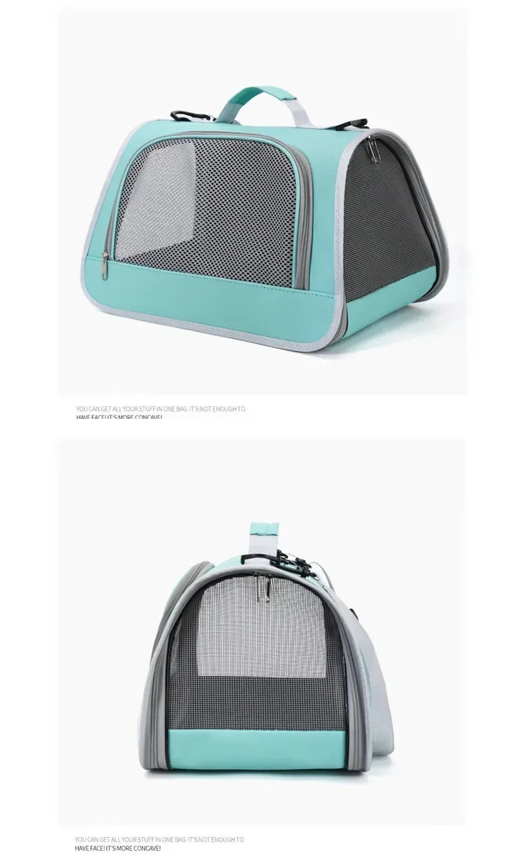 Pet Outing Portable Cat Dogs Handbag Summer Breathable Carrier Travel Puppy Kitten Single Shoulder Bag Pet Carrying Bag Supplie